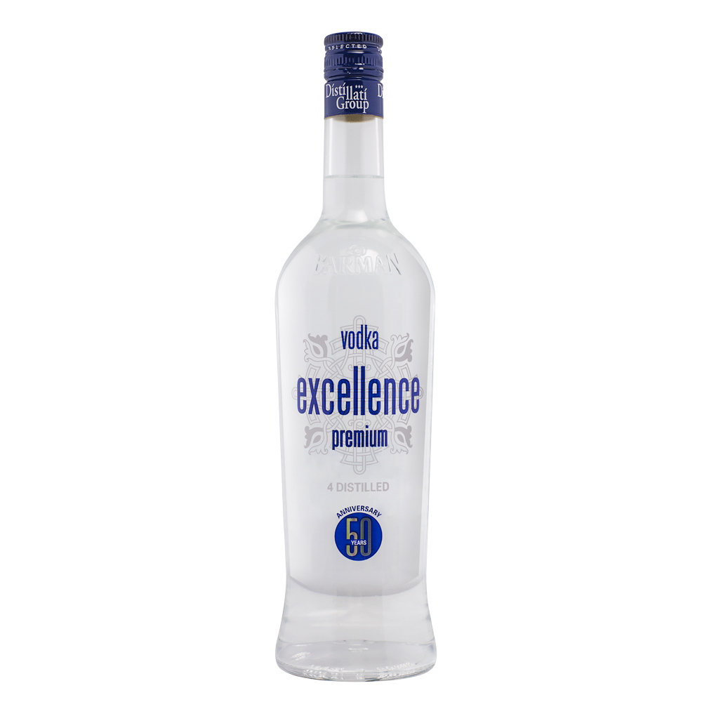 Vodka Excellence Premium, 38% Vol. 1,0 ltr. 4-fach destilliert