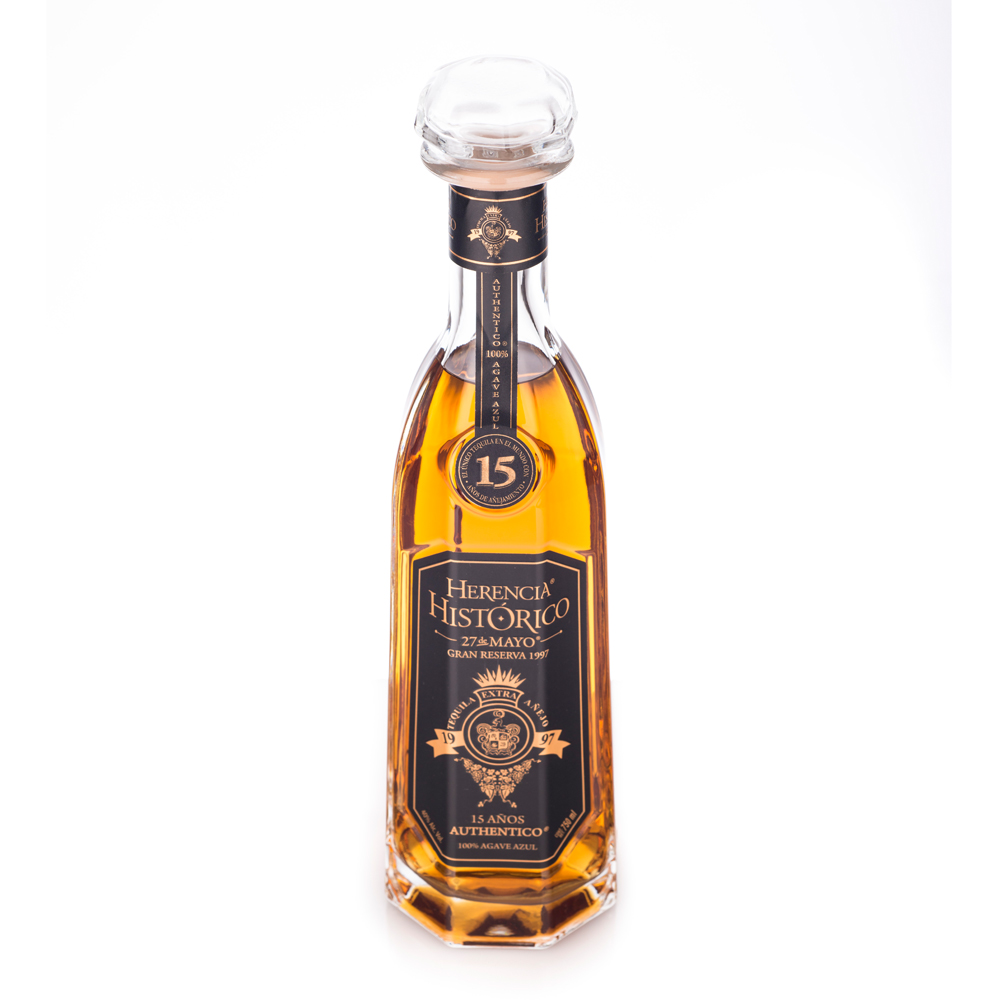 Herencia Historico Extra ANEJO XO 15 Jahre, 100% Agave Tequila, 40% Vol. 0,75 ltr.