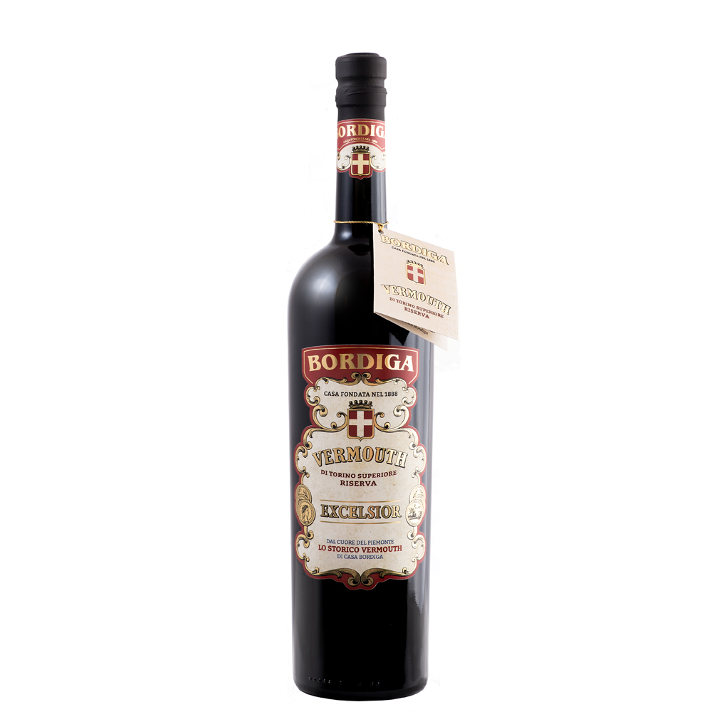 Vermouth die Torino Excelsior Magnum Holzkiste, 18% Vol. 1,5 ltr. Riserva Superiore