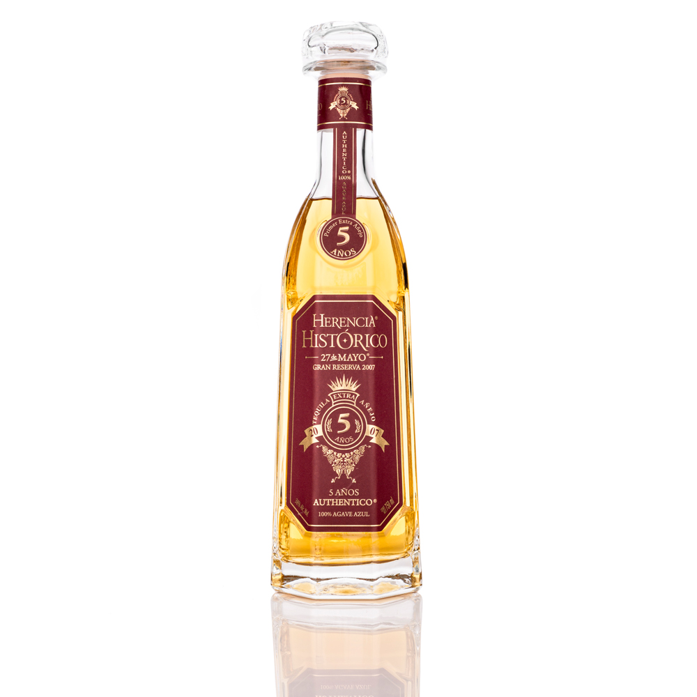 Herencia Historico ANEJO 5 Jahre, 100% Agave Tequila, 38% Vol. 0,75 ltr.