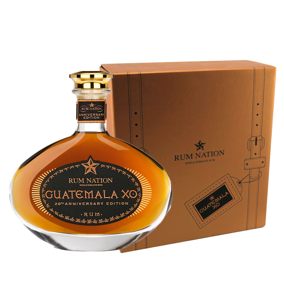 Rum Nation Guatemala XO 20th Anniversary Edition, 40% Vol. 0,7 ltr. Geschenkkarton