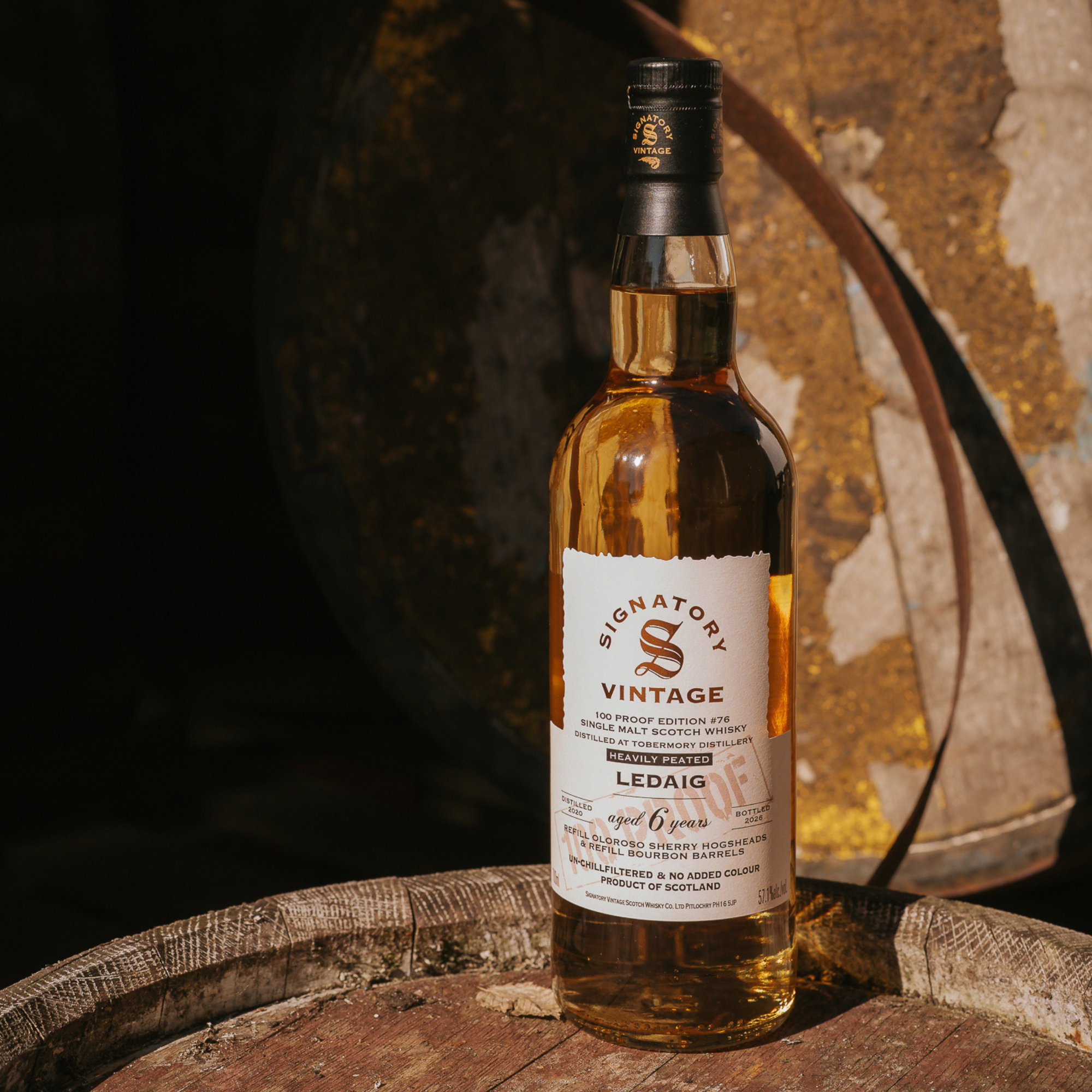 Ledaig 2020-2026 / 6 Jahre Signatory 100Proof Edition #76 / 57,1% 0,7l 