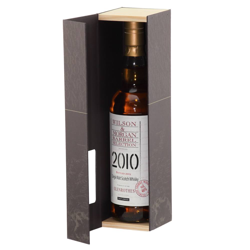Glenrothes Whisky 9 Jahre (2010-19) Sherry Finish Oloroso 46% 0,7 ltr. Wilson Morgan