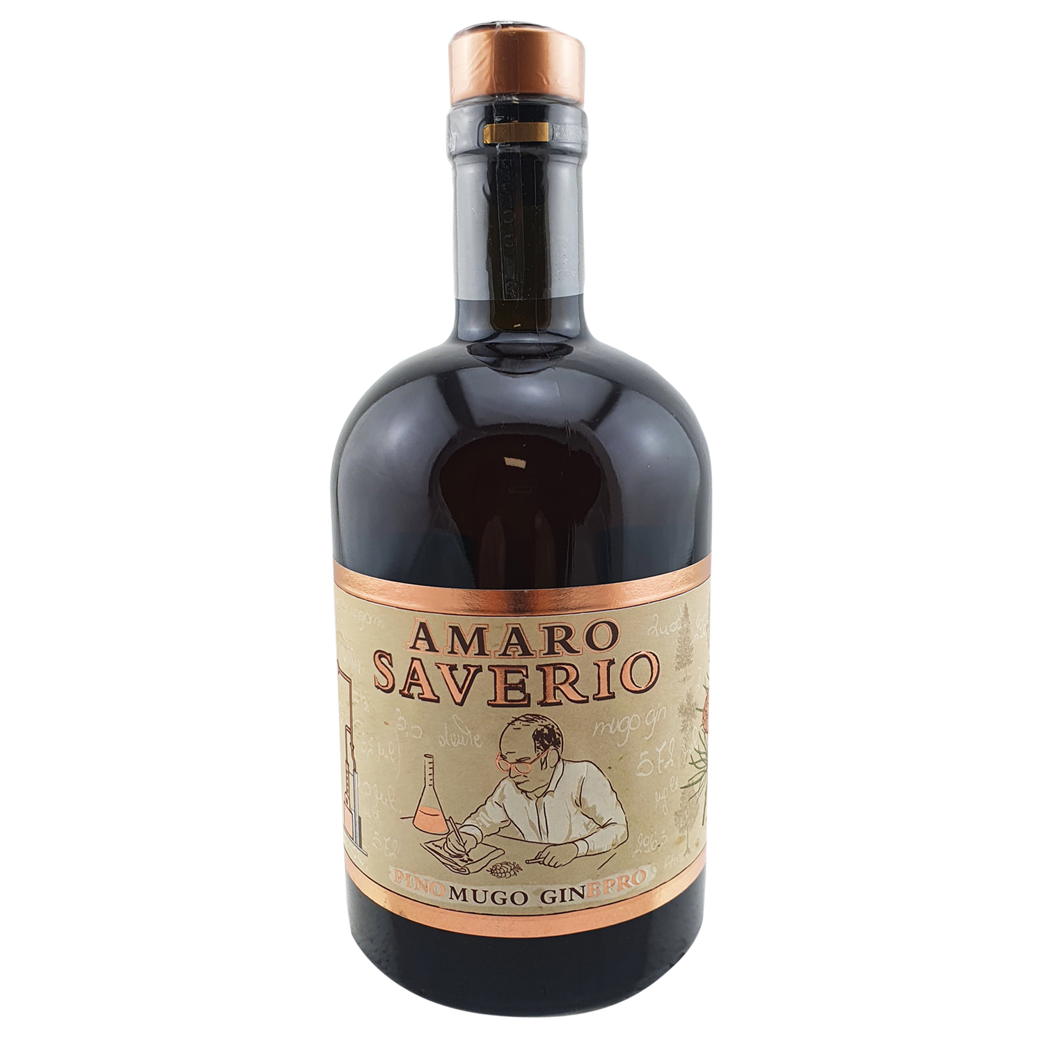 Saverio bitterer Kräuterlikör / 38% Vol. 0,7 ltr. / Villa Laviosa Südtirol 