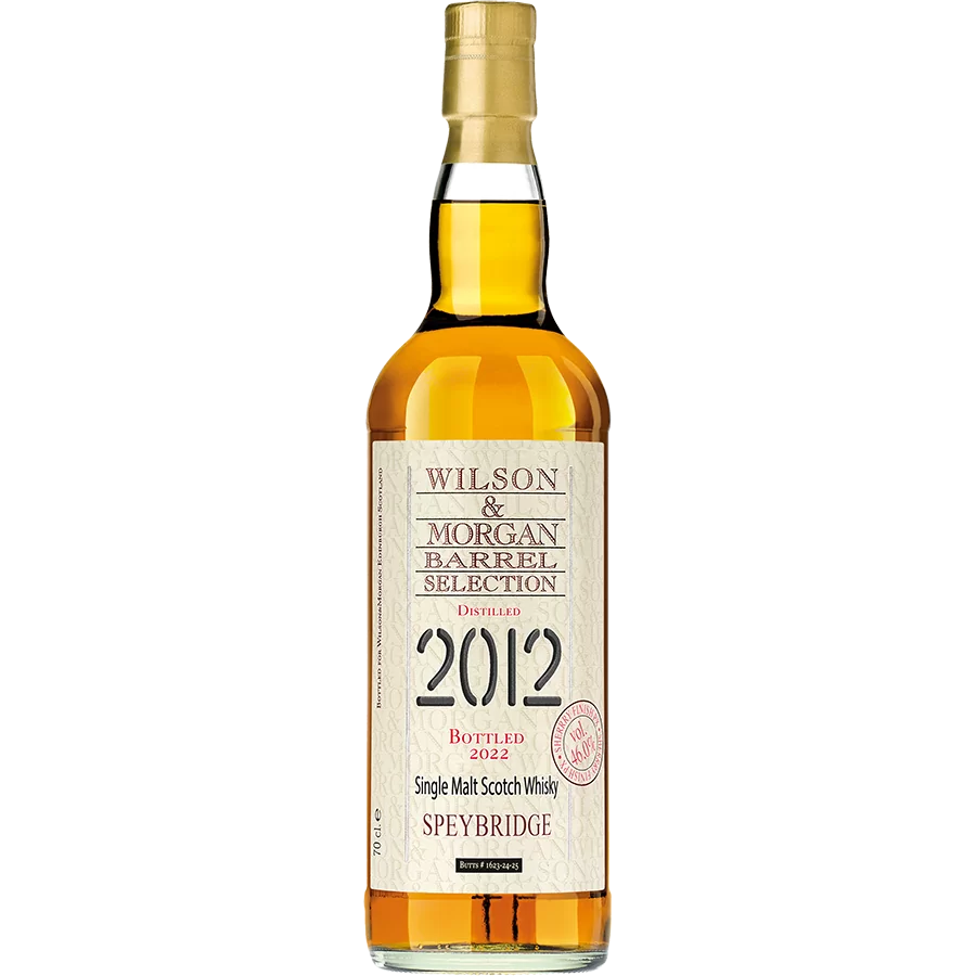 Speybridge 2012-2022 Sherry Finish PX  46% 0,7 ltr. Scotch Whisky Wilson Morgan