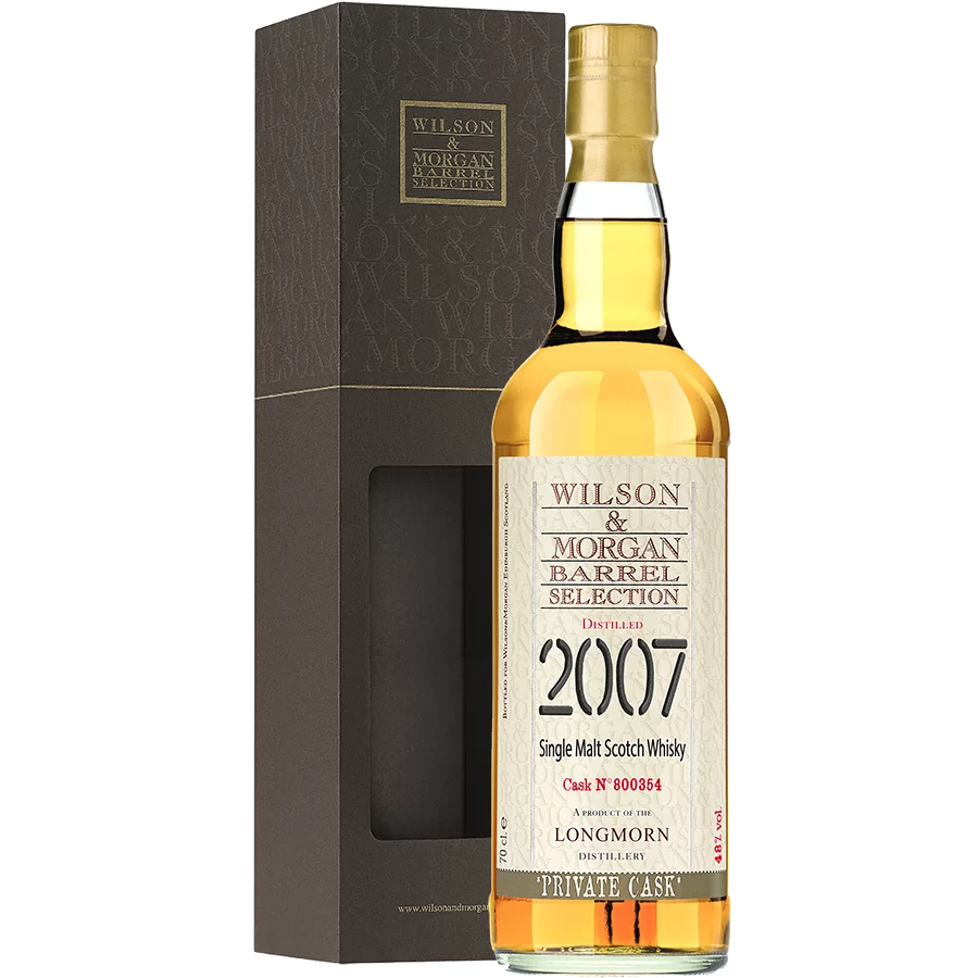 Longmorn 2007-2022 Virgin Oak Finish  48% 0,7 ltr. Scotch Whisky Wilson Morgan Private Cask