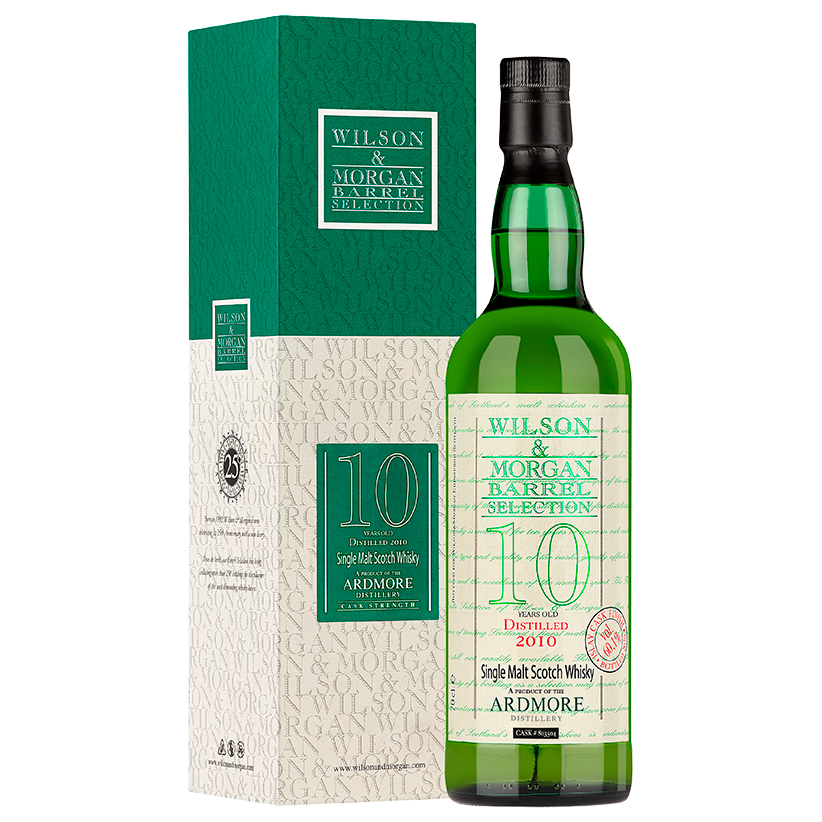 Ardmore Whisky 10 Jahre (2010-21) Islay Cask Finish, 60,3% 0,7 ltr. Wilson Morgan