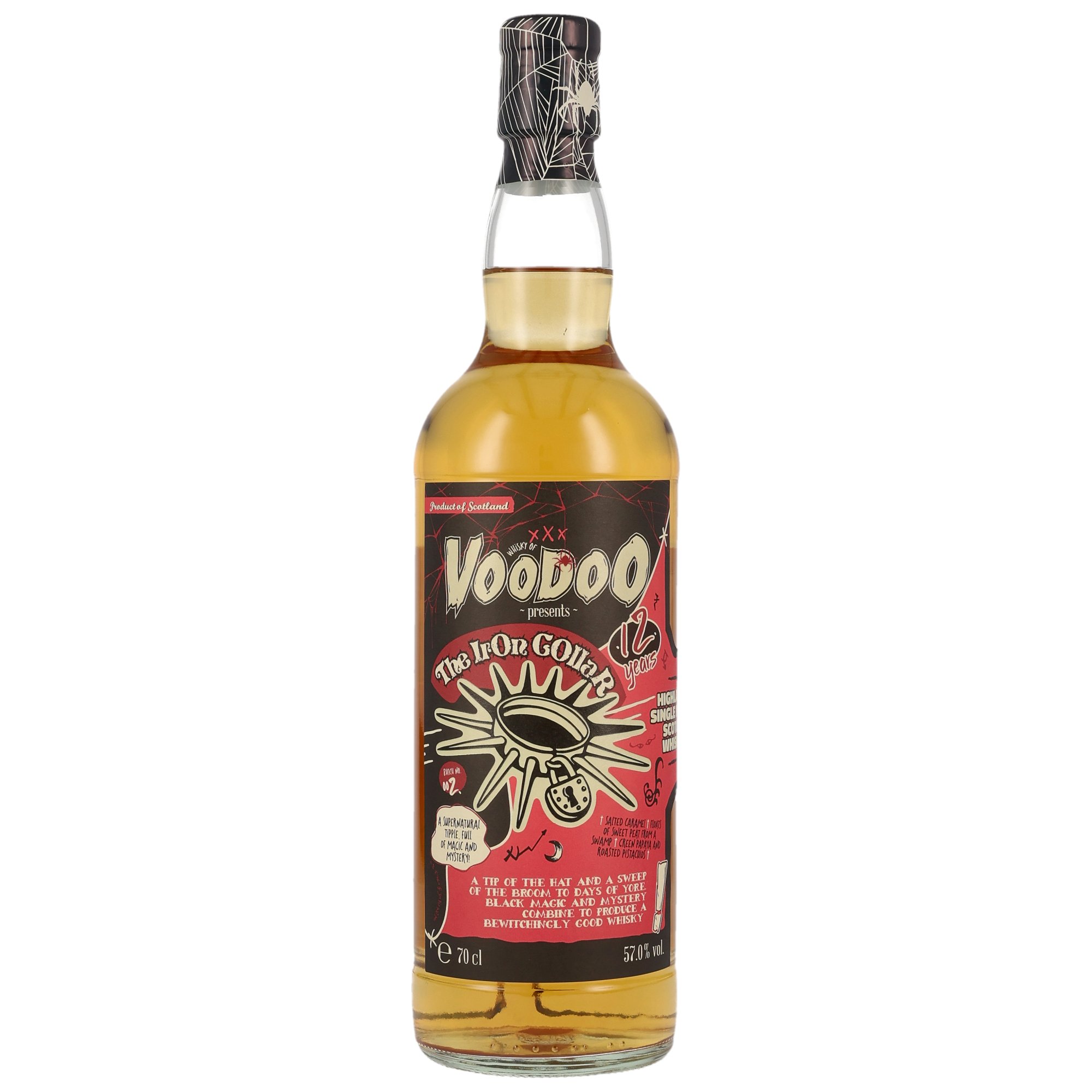 Whisky of Voodoo: The Iron Collar / 12Jahre Brave New Spirits (Ardmoore) / 57% 0,7l Highland Single Malt 