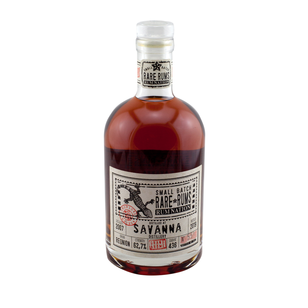 Rum Nation Rare Rum Savanna (2007-2019) Grand Arome Cask436, 62,7% 0,7 ltr.