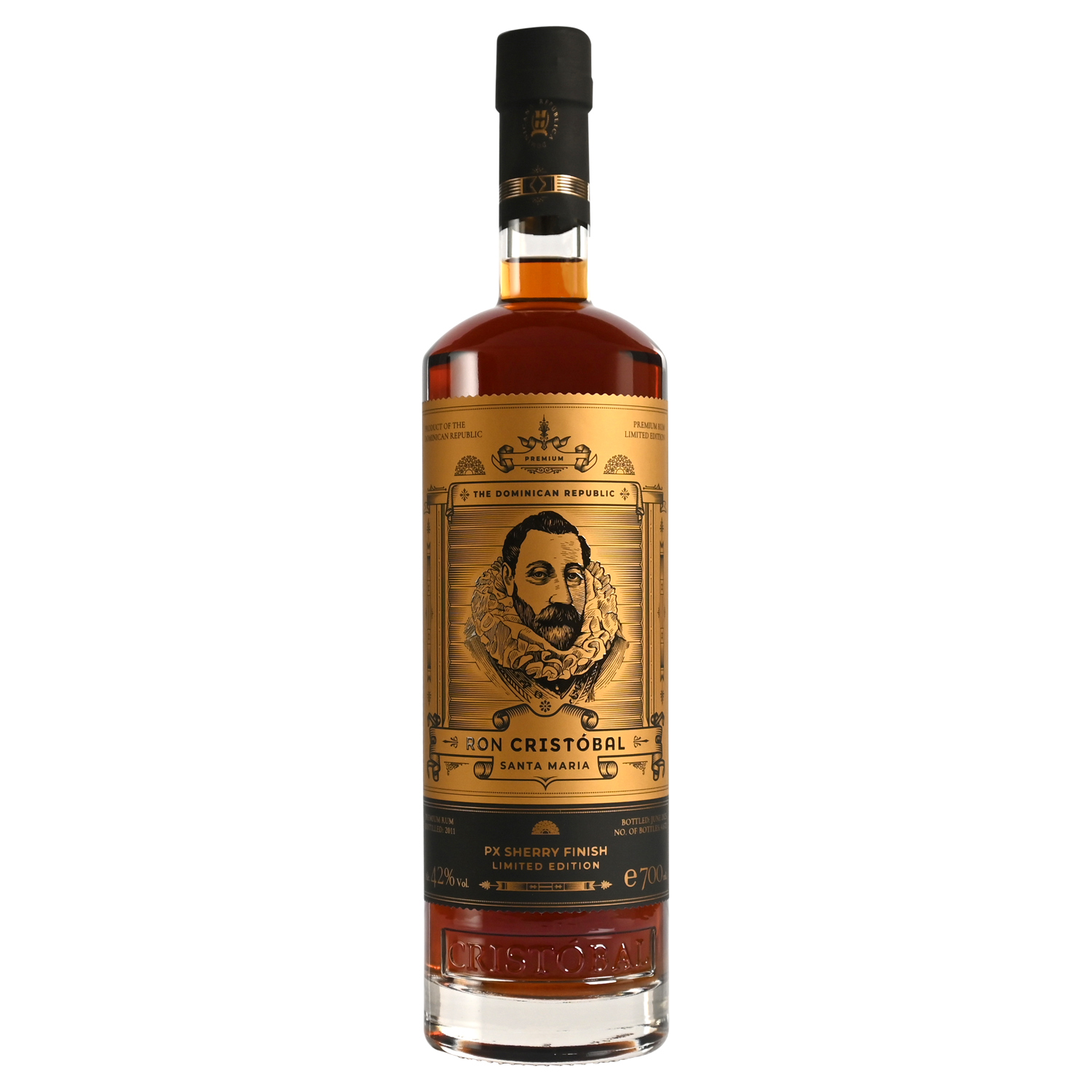 Cristóbal Santa Maria PX Sherry Finished Rum / 43% Vol. 0,7ltr. / Dominikanische Republik