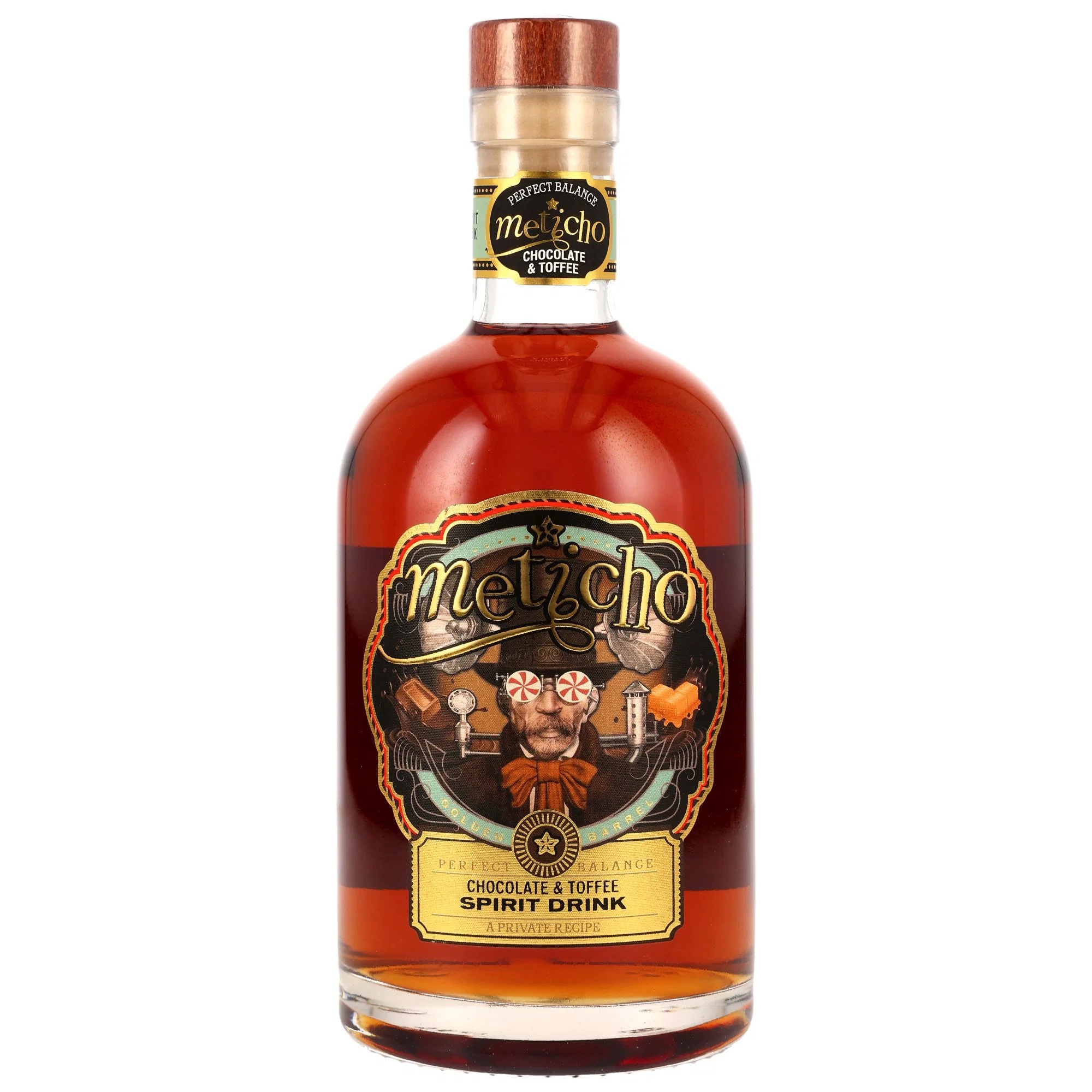 Meticho Chocolate & Toffee Rum Spirit Drink / Rum Nation / 40% Vol. 0,7 ltr.