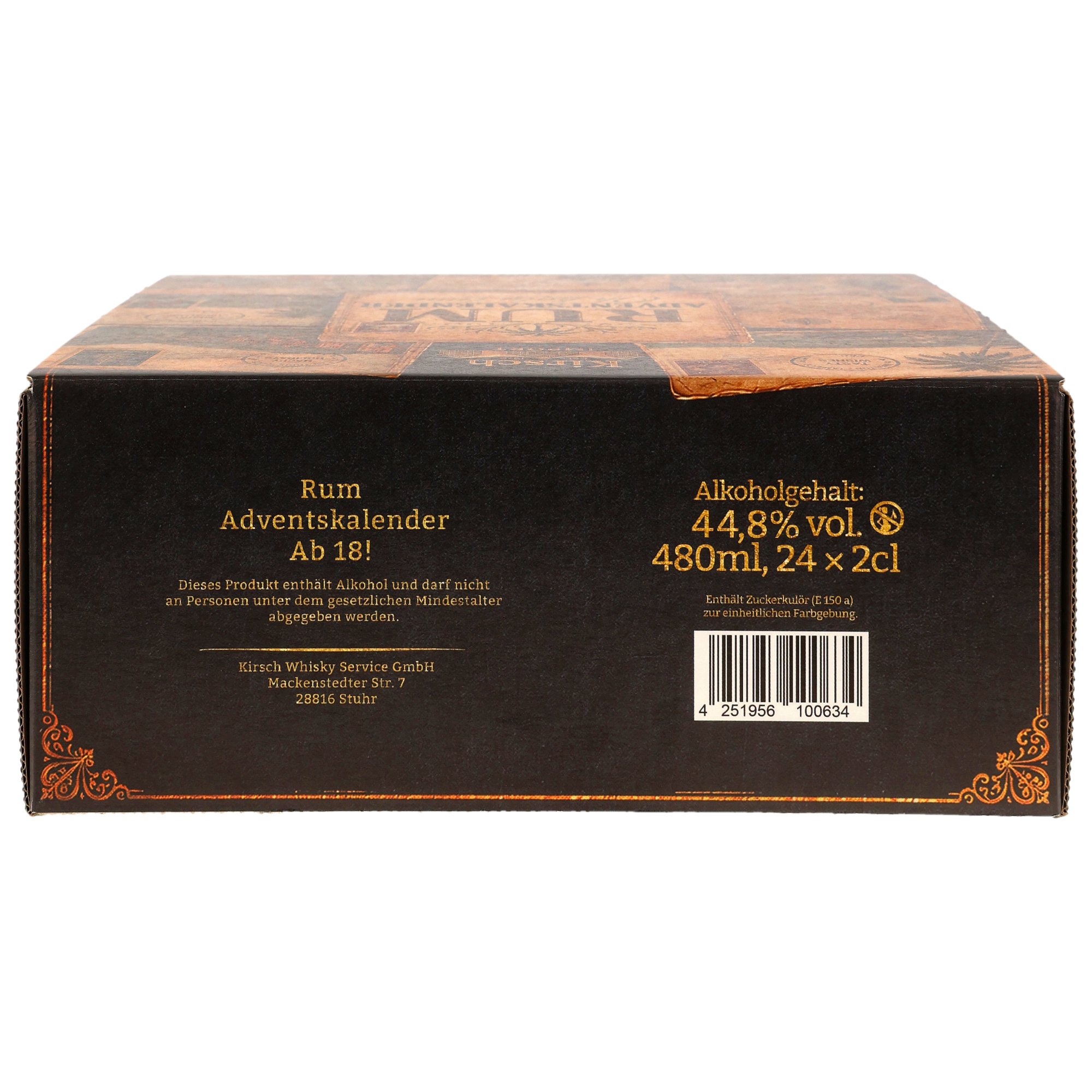 Oh Holy Rum Adventskalender 2026 / 44,8% Vol. / 24 x 20 ml. / incl. Tasting Glas