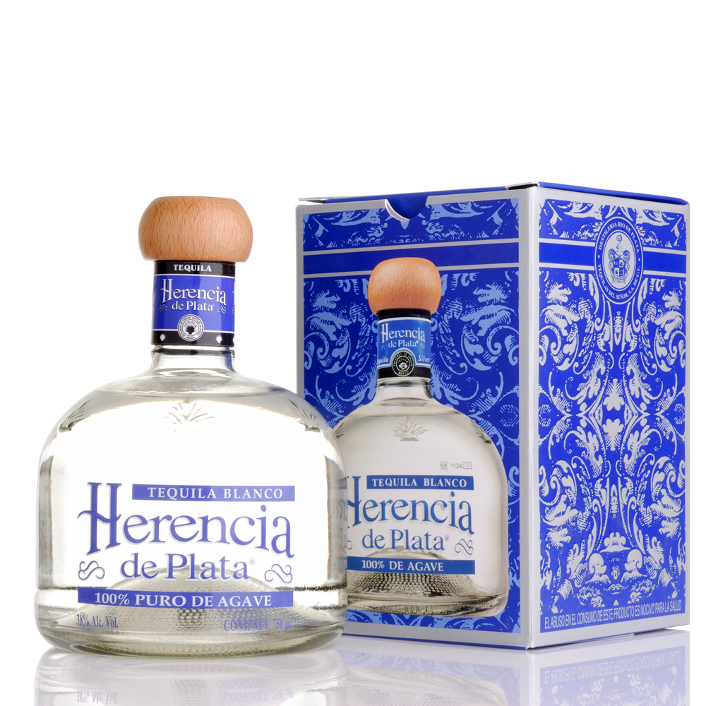 Herencia de Plata BLANCO, 100% Agave Tequila, 38% Vol. 0,7 ltr.