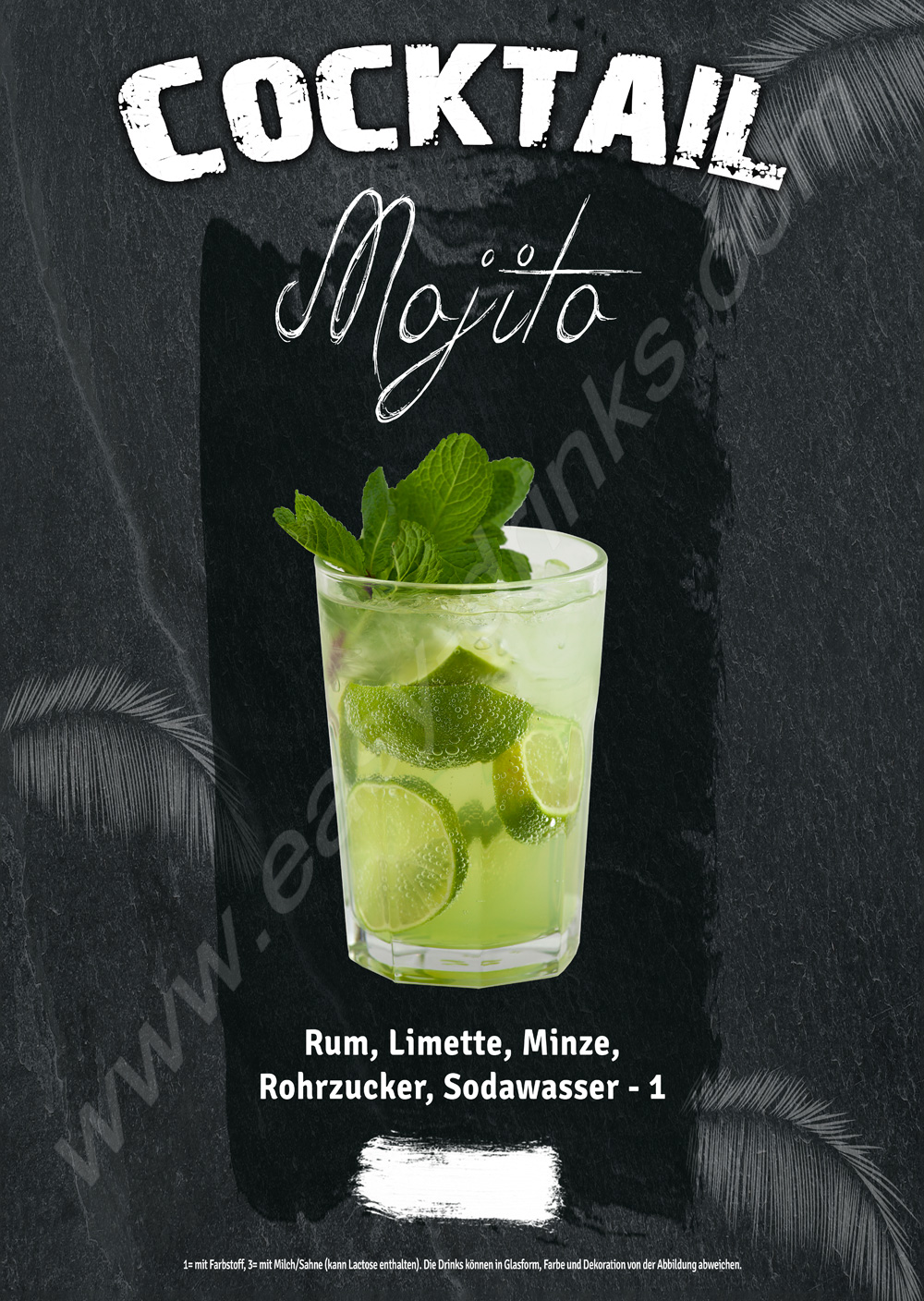 Mojito / Fertigcocktail / 38% Vol. 0,7 ltr. / easy drinks