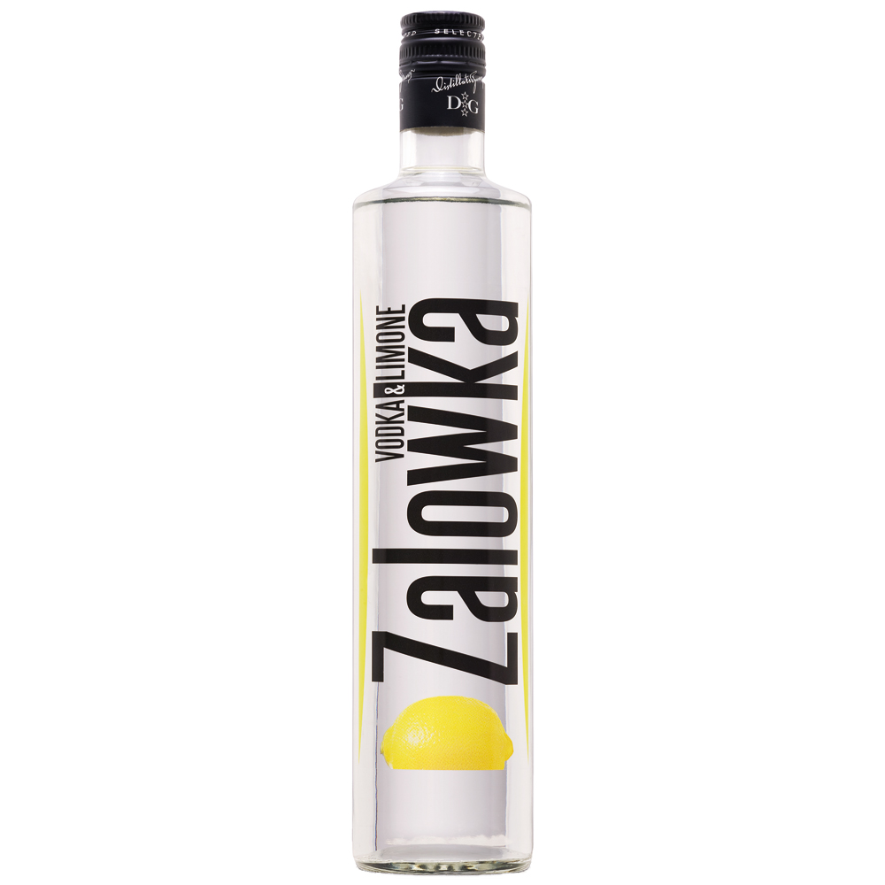 ZALOWKA Vodka & Zitrone, 21% Vol. 0,7 ltr. Wodka Likör mit Zitrone Geschmack
