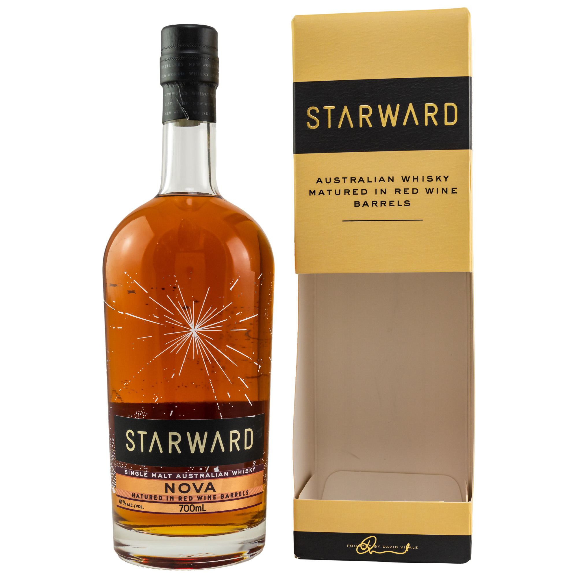 Starward Nova Australian Single Malt Whisky / 41% Vol. 0,7 ltr. in Geschenkpackung