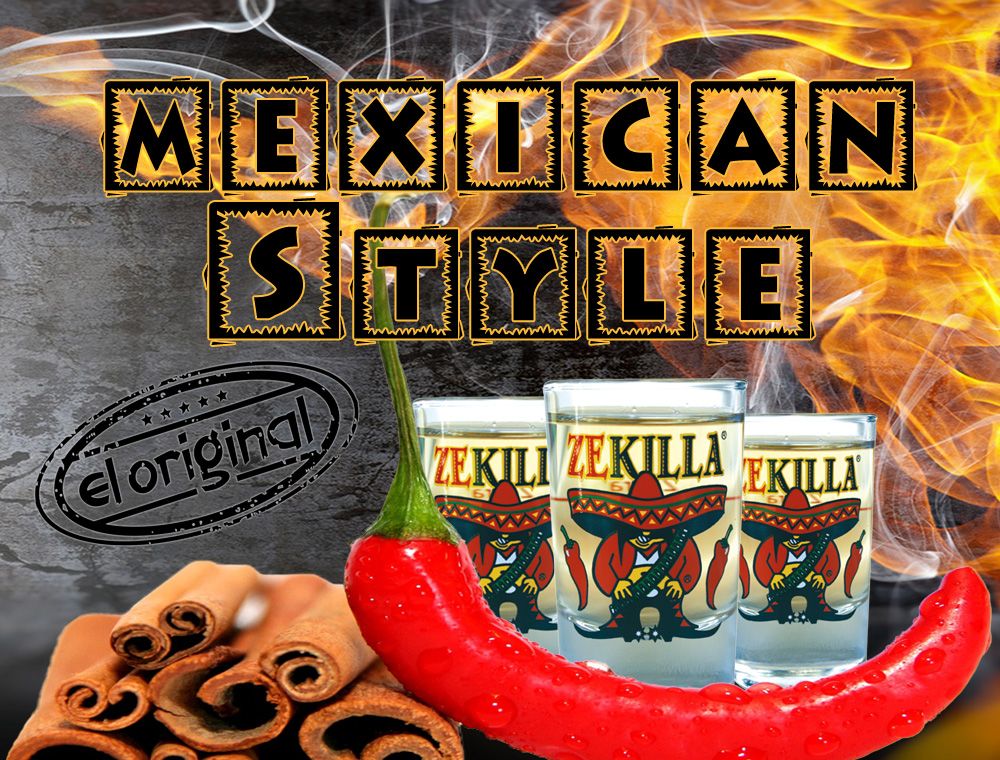 ZEKILLA mexican style / 20% Vol. 0,7 ltr. / Zimtlikör mit Chili